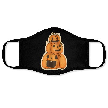 Discover Pumpkin Halloween Face Masks