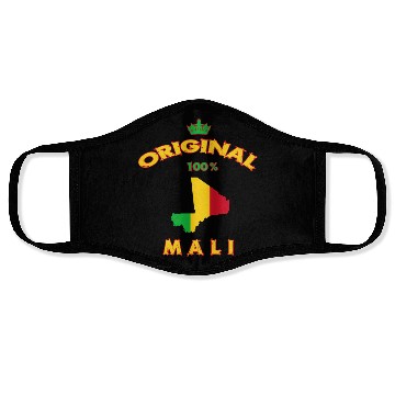 Discover Mali Original 100% flag design Face Masks