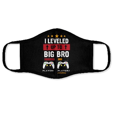 Discover Promoted To Big Bro Leveled Up To Big Bro Face Masks