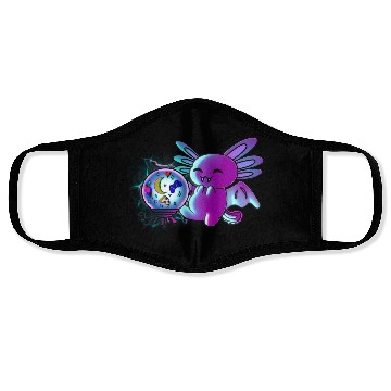 Discover Axolotl Vampire Crystal Ball Face Masks