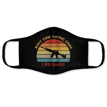 Discover Gun Lover Face Masks
