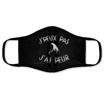 Discover je ne peux pas j ai peur Face Masks