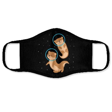 Discover Otter Space Stars Face Masks