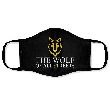 Discover The Wolf Of All Streets Face Masks
