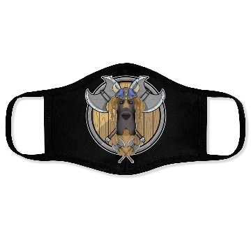 Discover Great Dane I Valhalla I Viking Face Masks