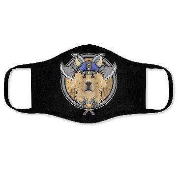 Discover Labrador I Valhalla I Viking Face Masks