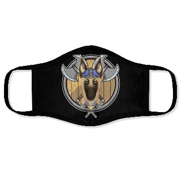 Discover Malinois I Valhalla I Viking Face Masks