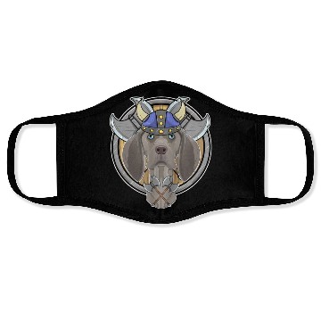Discover Weimaraner I Valhalla I Viking Face Masks