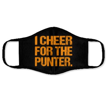 Discover I Cheer For The Punter 2022 Face Masks