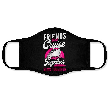 Discover Cruise Ship Vacation Friends Face Masks