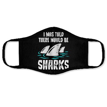 Discover Feeling Jawesome, Shark, Sharks Face Masks