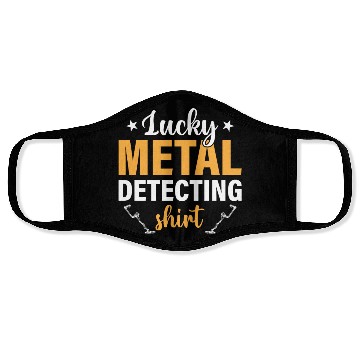 Discover Dirt Fishing - Lucky Metal-Detecting Face Masks