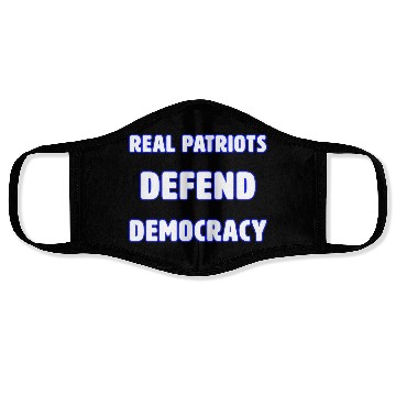 Discover DEMOCRACY 3 Face Masks