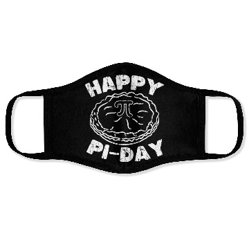 Discover Funny Math Happy Pi Day Face Masks