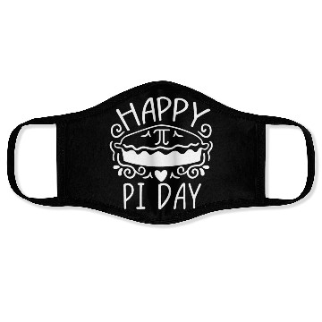 Discover Funny Math Happy Pi Day Face Masks