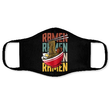 Discover Ramen Ramen Ramen Funny Ramen Lover Gift Face Masks