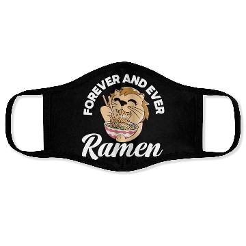 Discover Forever And Ever Ramen Funny Ramen Lover Gift Face Masks