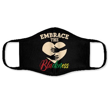Discover Embrace The Blackness Black History Month Melanin Face Masks
