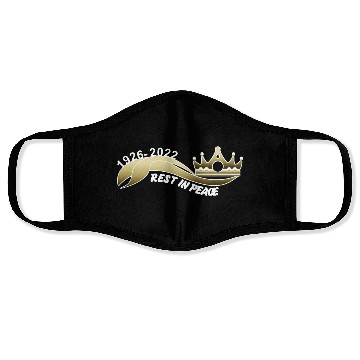 Discover Rest in Peace Queen Eilizabeth ll Face Masks