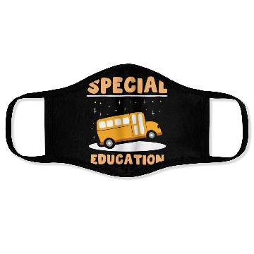 Discover Special Education Awareness Sped Teacher Cute Face Masks
