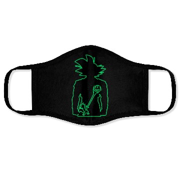 Discover DBZ Son Goku Face Masks