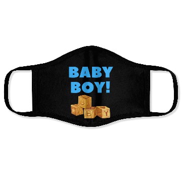 Discover It's A Boy Face Masks