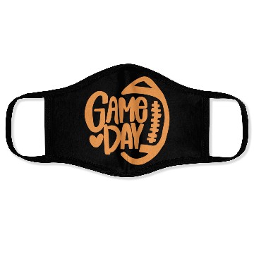 Discover game day football Face Masks