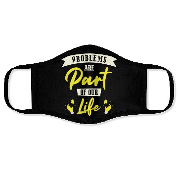 Discover Problem Optimistic People Positive Life Face Masks