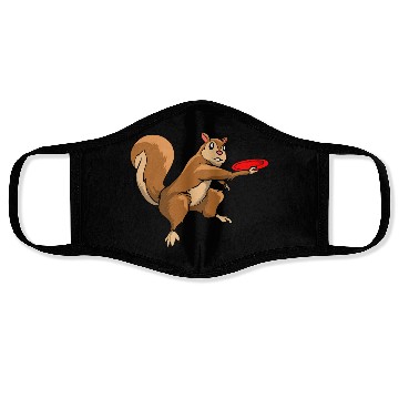 Discover Disc Golf Squirrel Face Masks