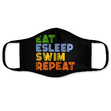 Discover Swimming Repeat Saying Face Masks