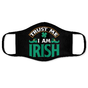 Discover Irish Ireland St.Patricks Day Gift Face Masks