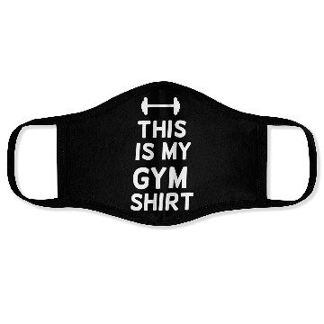 Discover This is my gym workout Face Masks