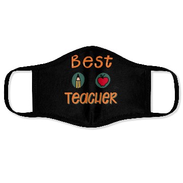 Discover Best Teacher Ever Face Masks