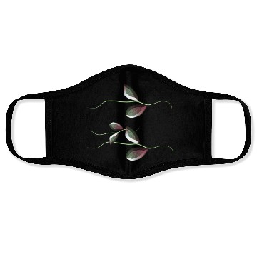 Discover icon plants leaves leaf nature Face Masks