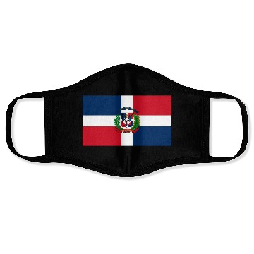 Discover Dominican Republic flag phone case Face Masks