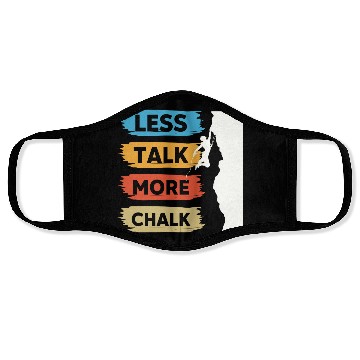 Discover Climbing Mountaineering Climber Mountains Hiking Face Masks