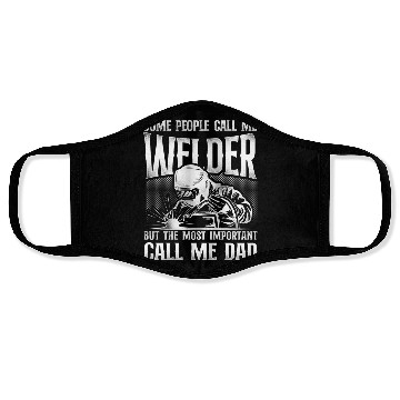 Discover Welder Welding Dad Father Vintage Face Masks