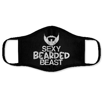 Discover Sexy Bearded Beast 4 Face Masks