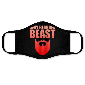 Discover Sexy Bearded Beast 2 Face Masks