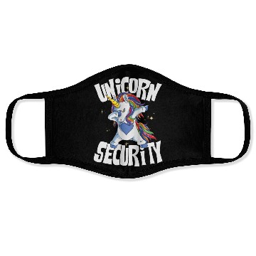 Discover Unicorn security Face Masks