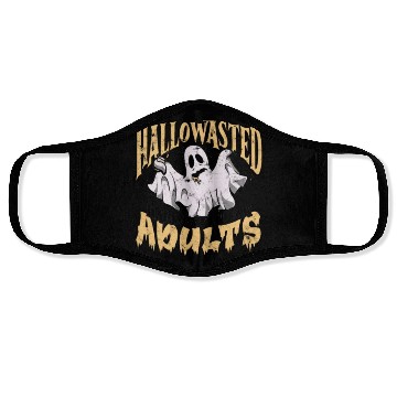 Discover Hallowasted - Halloween for adults - happy Face Masks