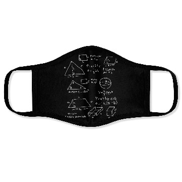 Discover Math Design Face Masks