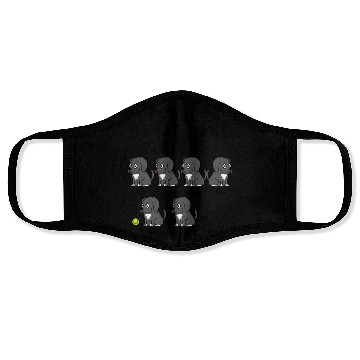 Discover Stubborn Great Dane Tricks Face Masks