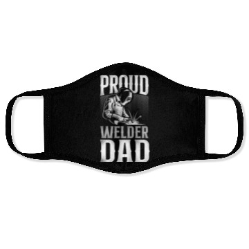 Discover Welder Welding Dad Father Vintage Face Masks