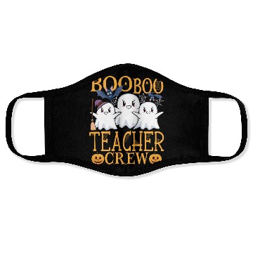 Discover Teacher Halloween Crew Teacher Face Masks