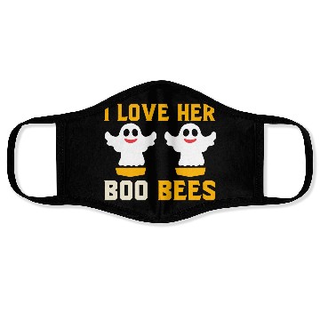Discover I love her Boo Bees Face Masks