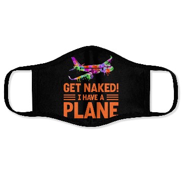 Discover Airline Pilot Quote I Have A Plane Aircraft Pilot Face Masks