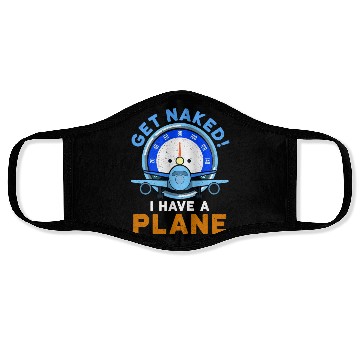 Discover Airline Pilot Quote I Have A Plane Aircraft Pilot Face Masks