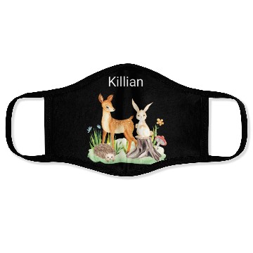 Discover Animal deer rabbit hedgehog Killian Face Masks