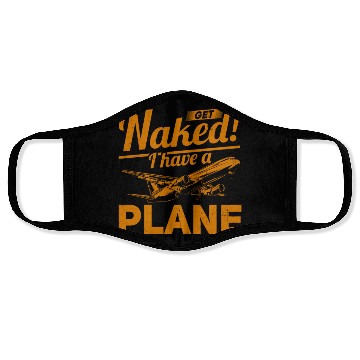Discover Airline Pilot Quote I Have A Plane Aircraft Pilot Face Masks